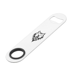 Wolf roar tribal  bar key