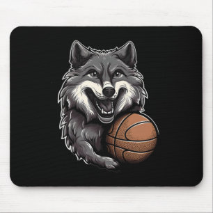 Wolf Shirt Mouse Pad