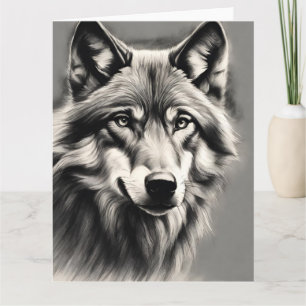 Wolf Sketch Card