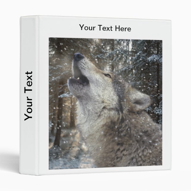 Wolf Song - Pastel Binder (Front/Spine)