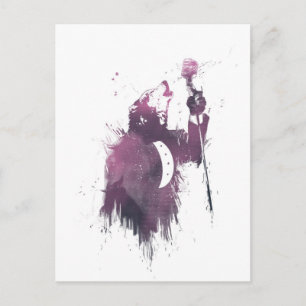 wolf song postcard