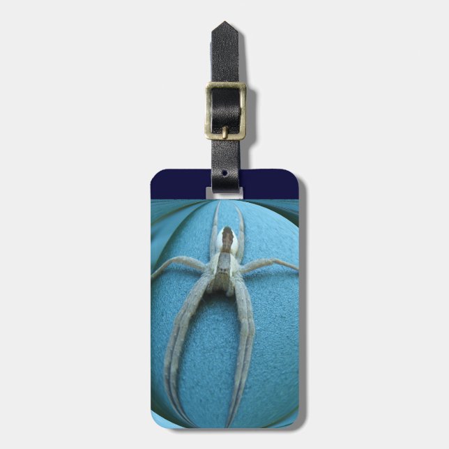 Wolf Spider ~ Luggage Tag (Front Vertical)