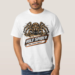 Wolf Spider – Run. Chase. Capture. T-Shirt