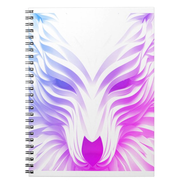 wolf Spiral Photo Notebook (Front)