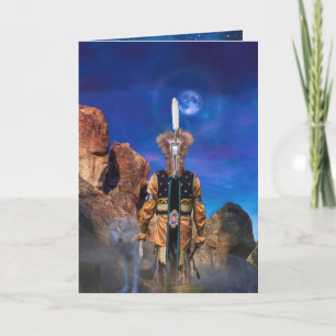 Wolf Spirit  WHEN ROCKS COULD TALK Card