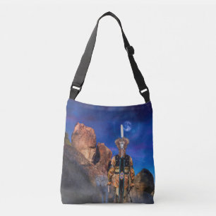 Wolf Spirit WHEN ROCKS COULD TALK Crossbody Bag