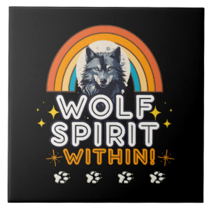 Wolf Spirit Within Tile