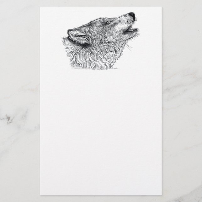 Wolf Stationery (Front)
