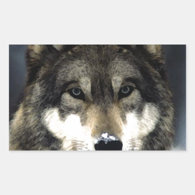 Wolf Sticker (Front)