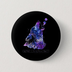 Wolf Still Here Still Fighting Suicide Prevention 2 Inch Round Button