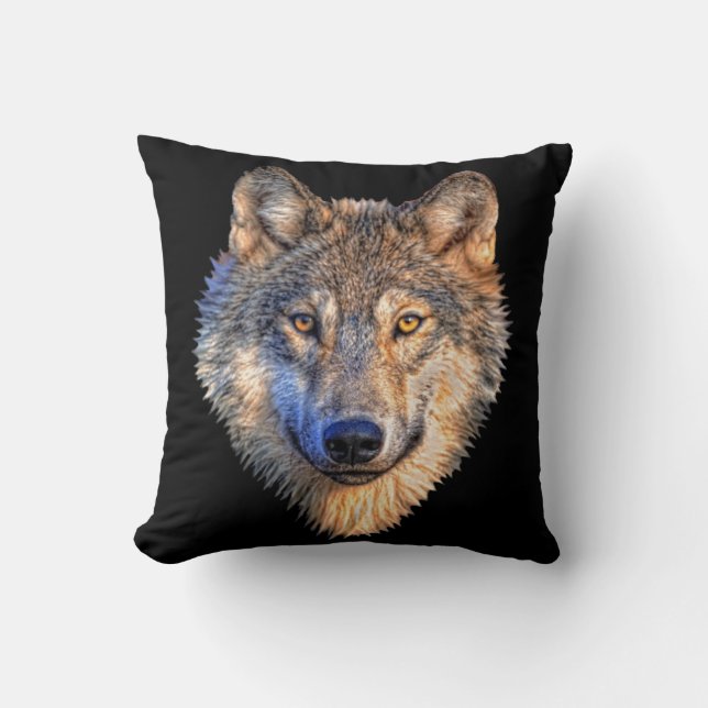 Wolf Style Throw Pillows (Front)