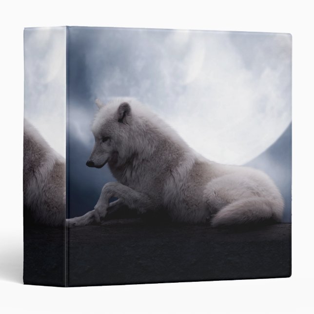 Wolf the King of Wilderness Binder (Front/Spine)