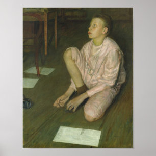 Wolf, the Son of the Artist, 1900 Poster