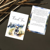 Wolf themed adventure awaits baby shower