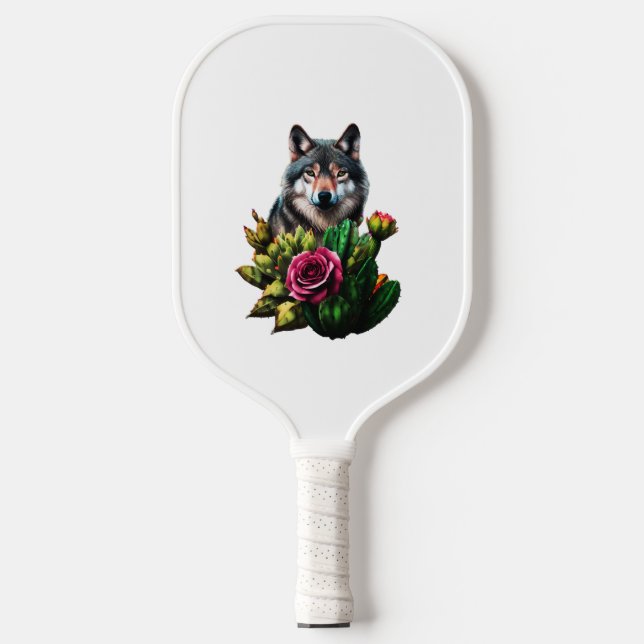 Wolf Three Pickleball Paddle (Front)