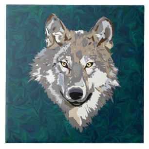 wolf tile