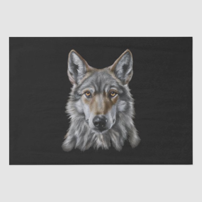 Wolf Tissue Paper (Front)