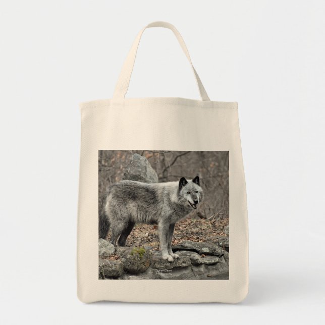 Wolf Tote Bag (Front)