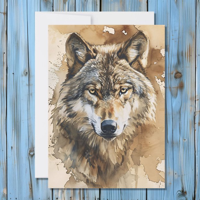 Wolf Totem Spirit Animal Meaning Card  (Creator Uploaded)