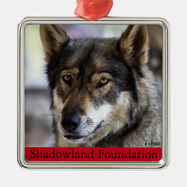Wolf Tree Ornament (Front)