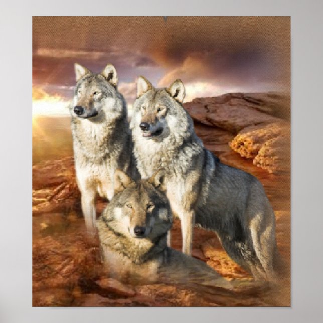 Wolf Trio poster (Front)