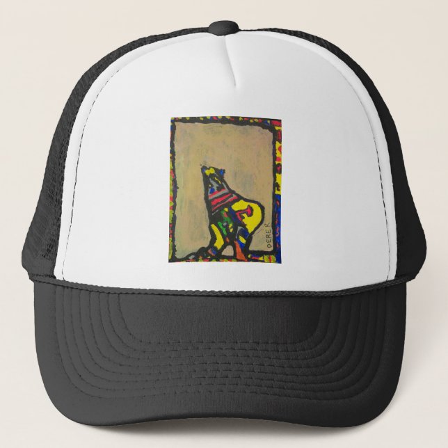 Wolf Trucker Hat (Front)