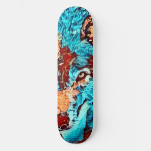 Wolf Van Gogh Element Zero Custom Pro Board Skateboard