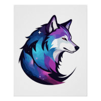 Wolf Vector Art Animal Moderne Ville Urbaine Graph