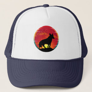 Wolf  Vintage Sunset Trucker Hat