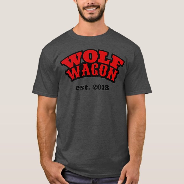 Wolf Wagon DJ Wolf 2020 T-Shirt (Front)