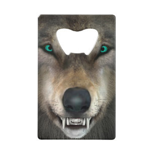 Wolf Wallet Bottle Opener