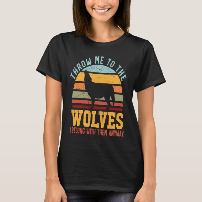 Wolf  Werewolf Wolfpack Wolfgang Wildlife Animal   T-Shirt (Front)