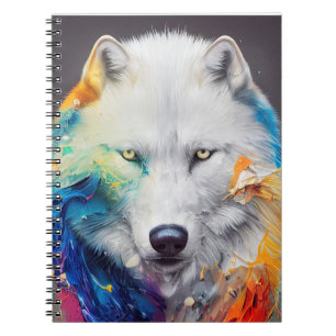 Wolf White wolf Animal Discovery Adventure Nature Notebook