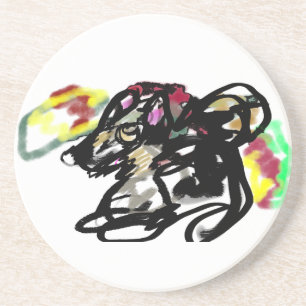 Wolf wild Autumn Coaster