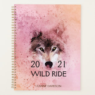 Wolf Wild Ride 2021 Nature Planner