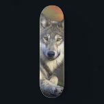 Wolf Wisdom Skateboard<br><div class="desc">The wisdom of the wolf has been captured on this skateboard for you to enjoy!</div>