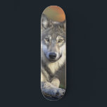 Wolf Wisdom Skateboard<br><div class="desc">The wisdom of the wolf has been captured on this skateboard for you to enjoy!</div>