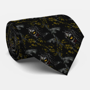 Wolf with Nature Tie