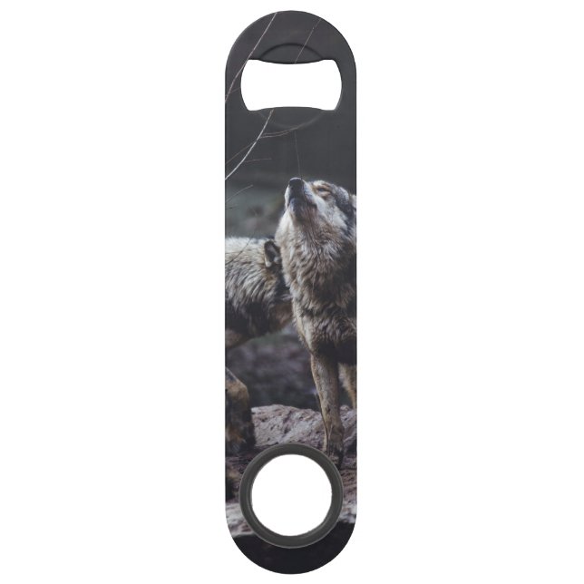 Wolf Wolf Wolf Bar Key (Front)
