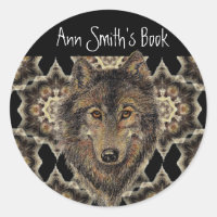 Wolf, Wolves, Wild Animal, Nature, Book Plate