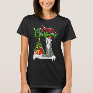 Wolf Xmas Decorations Santa Wolf Christmas T-Shirt