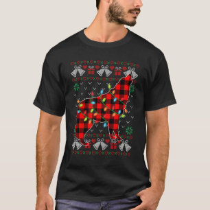 Wolf Xmas Lights Ugly Christmas Sweater