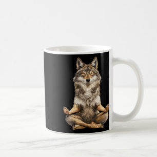Wolf Yoga Coffee Mug
