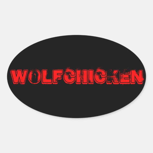 WolfChicken Sticker (Front)