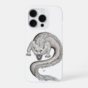 Wolfdragon black and white Design iPhone 16 Pro Case