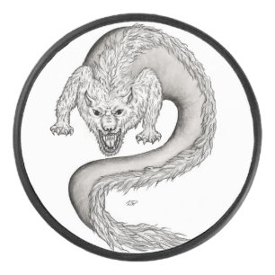 Wolfdragon design noir et blanc