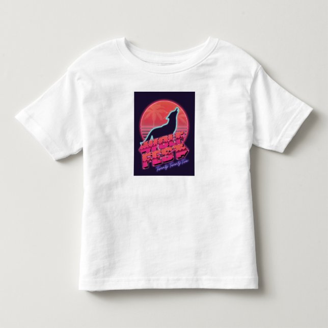 wolffest toddler t-shirt (Front)