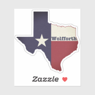 Wolfforth Texas Flag