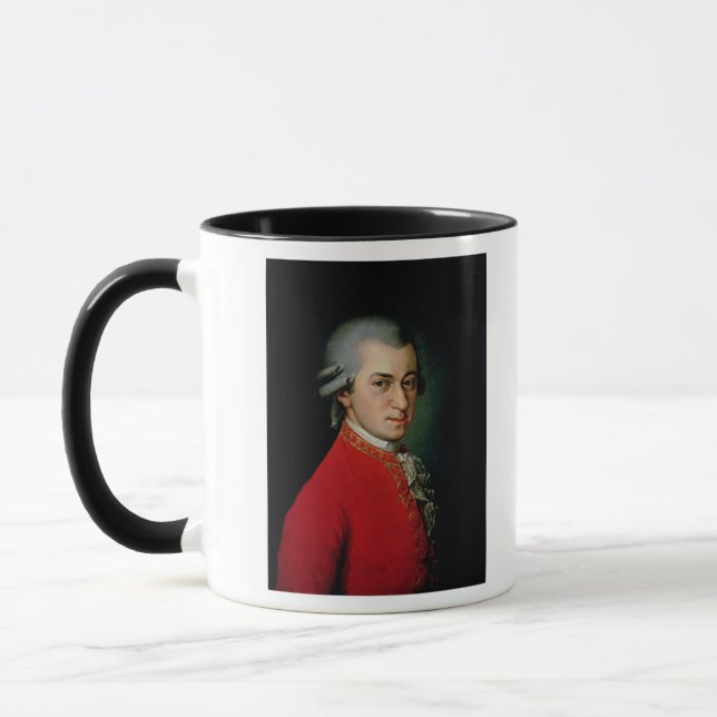 Wolfgang Amadeus Mozart, 1818 Mug (Left)