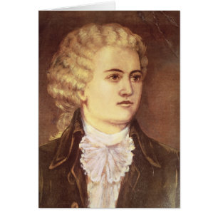 Wolfgang Amadeus Mozart during his stay